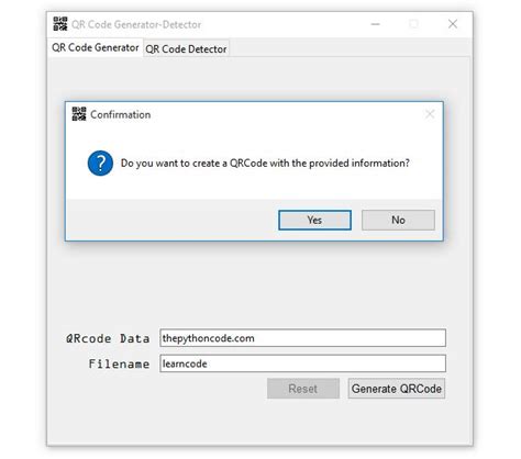 Image result for QR Code Program Python