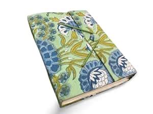 SWARNKRAFT Handmade Paper Sari Cover Writing Book Diary Journal/Writing ...