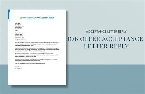 Offer Letter Acceptance Email 的图像结果