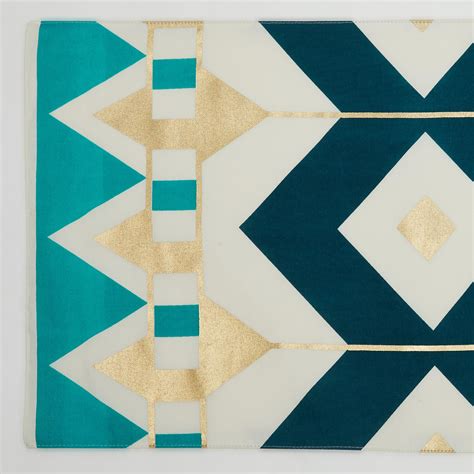 Buy Corsica Foil Print Table Runner from Corsica by Home Centre at just ...