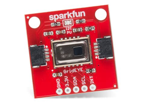 SEN-14607 Grid-EYE Infrared Array Breakout Board - SparkFun | Mouser