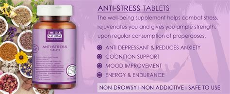 Buy The Old Natural Anti Stress Tablets - Ashwagandha Ksm 66 Extract, L ...