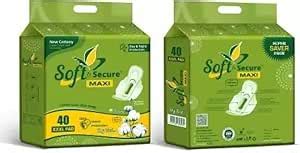 Buy Soft & Secure Maxi Sanitary Pad Ultra Clean Sanitary Pads for Women ...