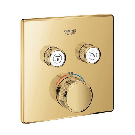 Grohtherm SmartControl Thermostat for concealed installation with 2 ...