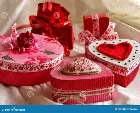 Valentine s day gift boxes stock photo. Image of love - 1895120