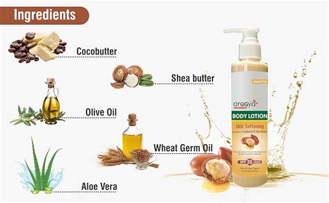 Buy Arogya Skin Softening Body Lotion with Cocoa & Shea Butter for ...