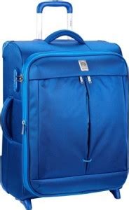 DELSEY Flight Expandable Check-in Suitcase 4 Wheels - 26 inch Blue ...