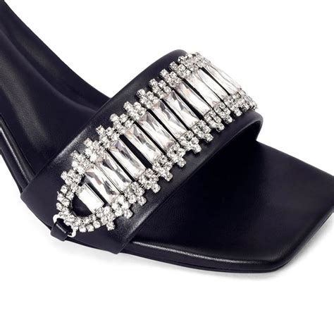 Buy Victoria Fortune Stilettos Black Heels | Lino Perros