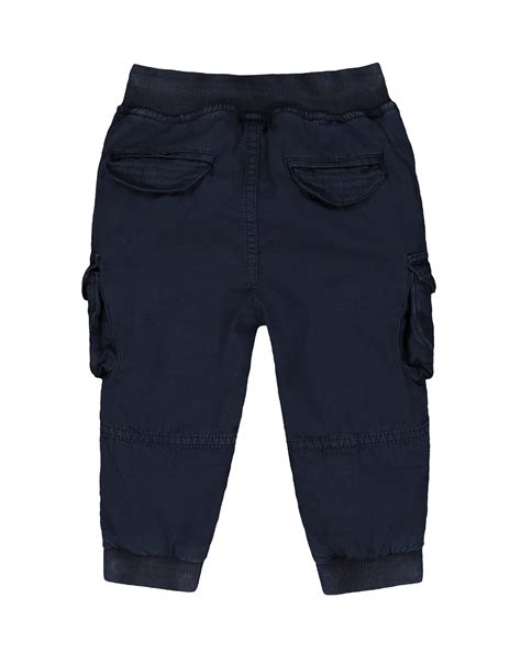 Buy Boys Cargo Trousers - Navy Online at Best Price | Mothercare India