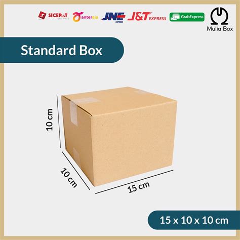 Jual Kardus Packing Standar Box 15 x 10 x 10 cm Corrugated Karton Dus ...