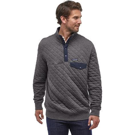 Patagonia Organic Cotton Quilt Snap-T Fleece Pullover - Men's ...