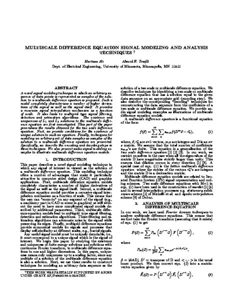 Image result for Difference Equation Signal Processing