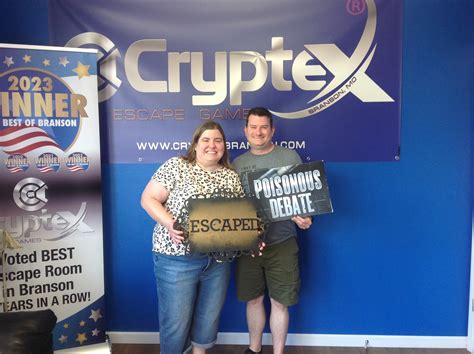 Cryptex Branson Escape... - Cryptex Branson Escape Rooms