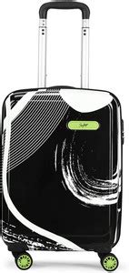 SKYBAGS Splash Cabin Suitcase 8 Wheels - 22 inch White & Black - Price ...