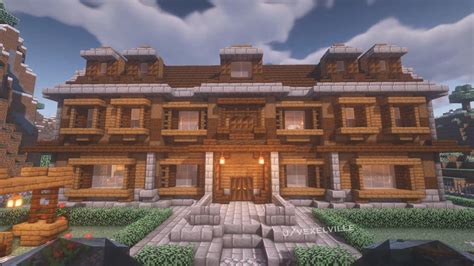 Mansion in Minecraft Tutorial 的图像结果