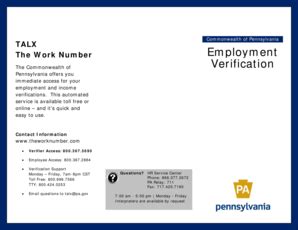 Fillable Online TALX The Work Number Fax Email Print - pdfFiller