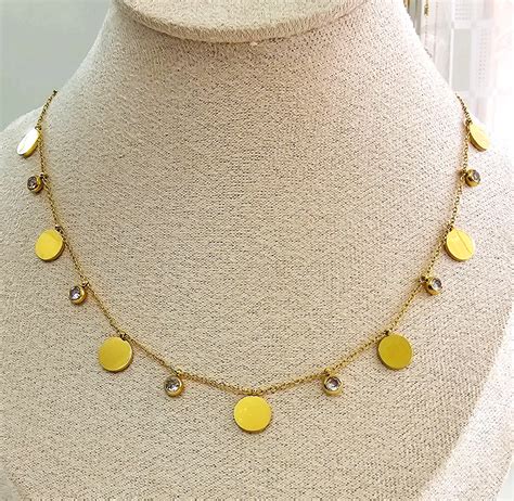 Gold Plated Coin Necklace – kingdomoflashes