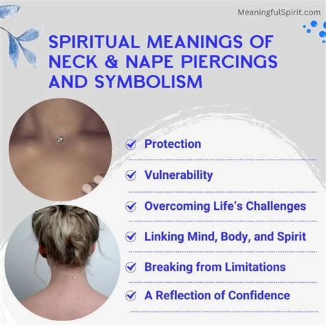 12 Spiritual Meanings of Neck & Nape Piercings and Symbolism ...