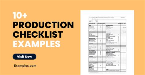 Image result for Production Checklist for Films
