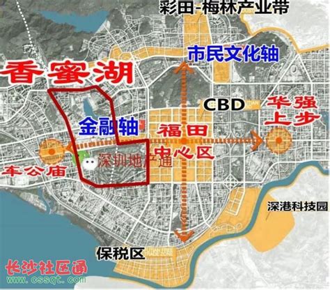 深圳香蜜湖片区最新规划曝光 超出你想象_其它_长沙社区通