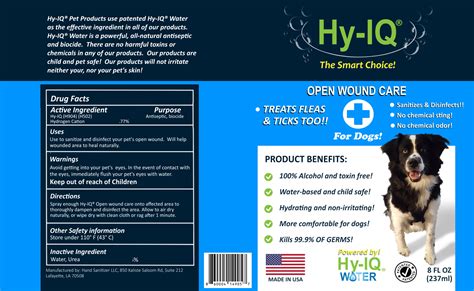 HY IQ OPEN WOUND FOR DOGS