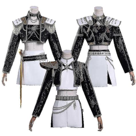 New Kpop Demon Hunters Cosplay Costume Set Rumi Mira Zoey Halloween ...