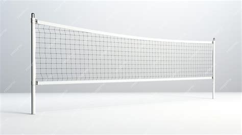 Indoor Volleyball Net Front View
