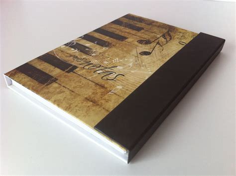 Cuaderno o Libreta Mis Notas Piano-Estela y Papel-Regalos Creativos