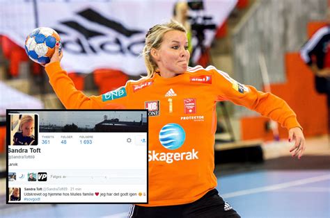 Larvik håndballklubb | Sandra Toft utskrevet fra sykehuset