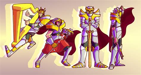 Drawing every hardmode Armor set Because I can Day 11 : Hallowed Sets ...