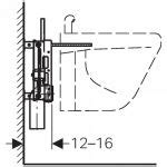 Geberit Kombifix montažni element za konzolni bide - 457.530.00.1 ...