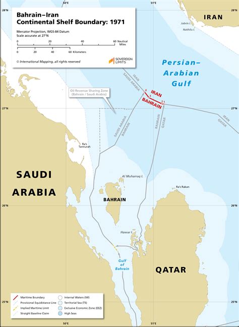 Map Of Bahrain In Relation To Iran