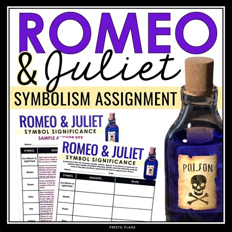 Romeo and Juliet Symbolism Assignment - Analyzing Symbols in Shakespea ...