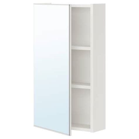 ENHET mirror cabinet with 1 door, white, 40x17x75 cm (153/4x63/4x291/2 ...