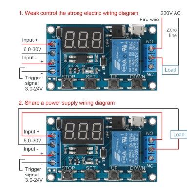 6-30V 1-Channel Power Relay Module with Adjustable Timing Cycle buy ...