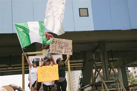 Speaking to the protesters on Nigeria’s #ENDSARS movement frontlines ...