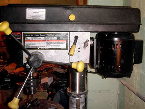 Harbor Freight Drill Press JET JWDP 12, 12 Inch Benchtop Drill Press