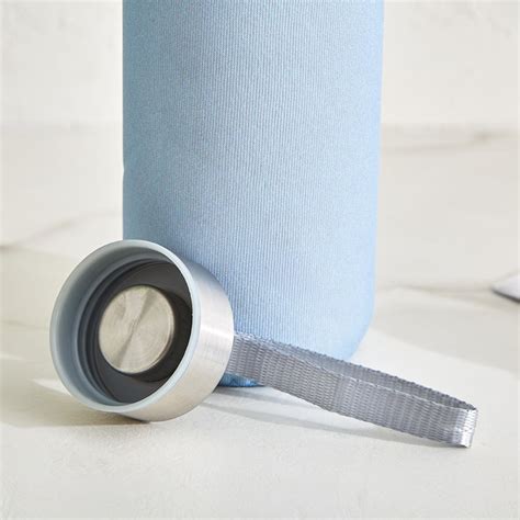 Buy Favola Cadillac Glass Water Bottle with Pouch - 400ml from Home ...