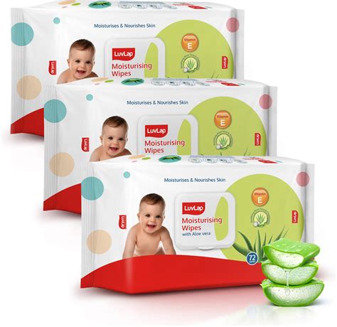 Buy Dabur Baby Wipes: Soft Moisturizing Wet Wipes enriched with Aloe ...