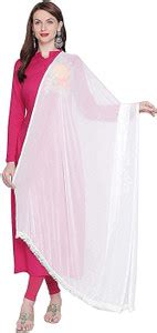 GURUSOAMI Chiffon Solid Women Dupatta - Buy GURUSOAMI Chiffon Solid ...