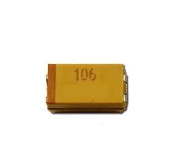 10UF 16V CASE A tantalum SMD capacitor 106 (pack of 5) : Amazon.in ...