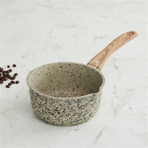 Buy Marshmallow Solid Sauce Pans - Aluminium - Sauce Pot 8 cm H x 18 cm ...