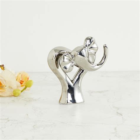 Buy Vitara Ceramic Elephant Figurine from Home Centre at just INR 449.0