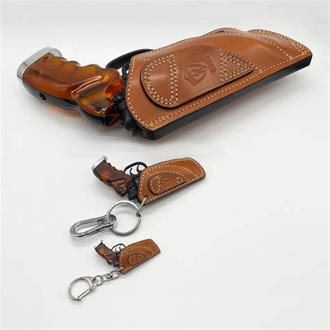 Tomenosuke Blaster nano (1/6) + Genuine Leather Holster Key Chain Set ...
