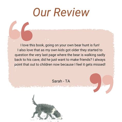 We're Going on a Bear Hunt Book Review - Twinkl