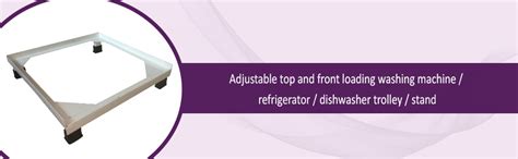 Smart Shelter Washing Machine Stand Without Wheels for Fully and Semi ...