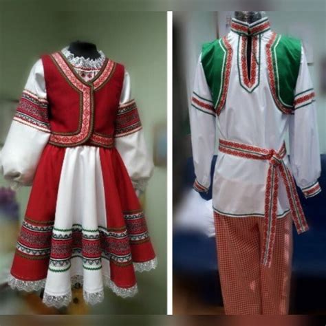 Народные костюмы с белорусской символикой на пошив в Минске
