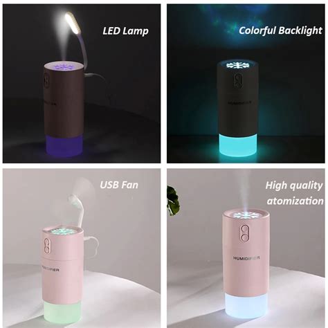 Compatible Withcompatible Withdesktop Snowflake Air Humidifier Night ...