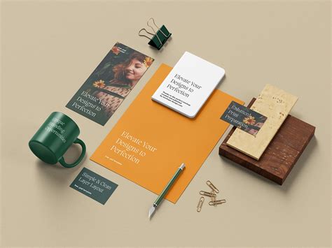 5 Free Luxury Business Stationery Mockup PSD Files - Good Mockups