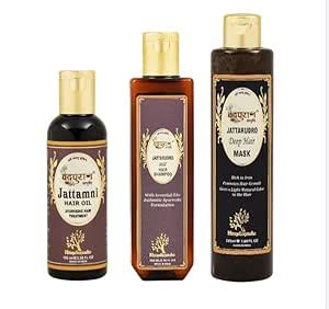 Buy Vedpuran Ayurveda Herb Enriched Jattamni Hair Oil (Combo (Hair Oil ...